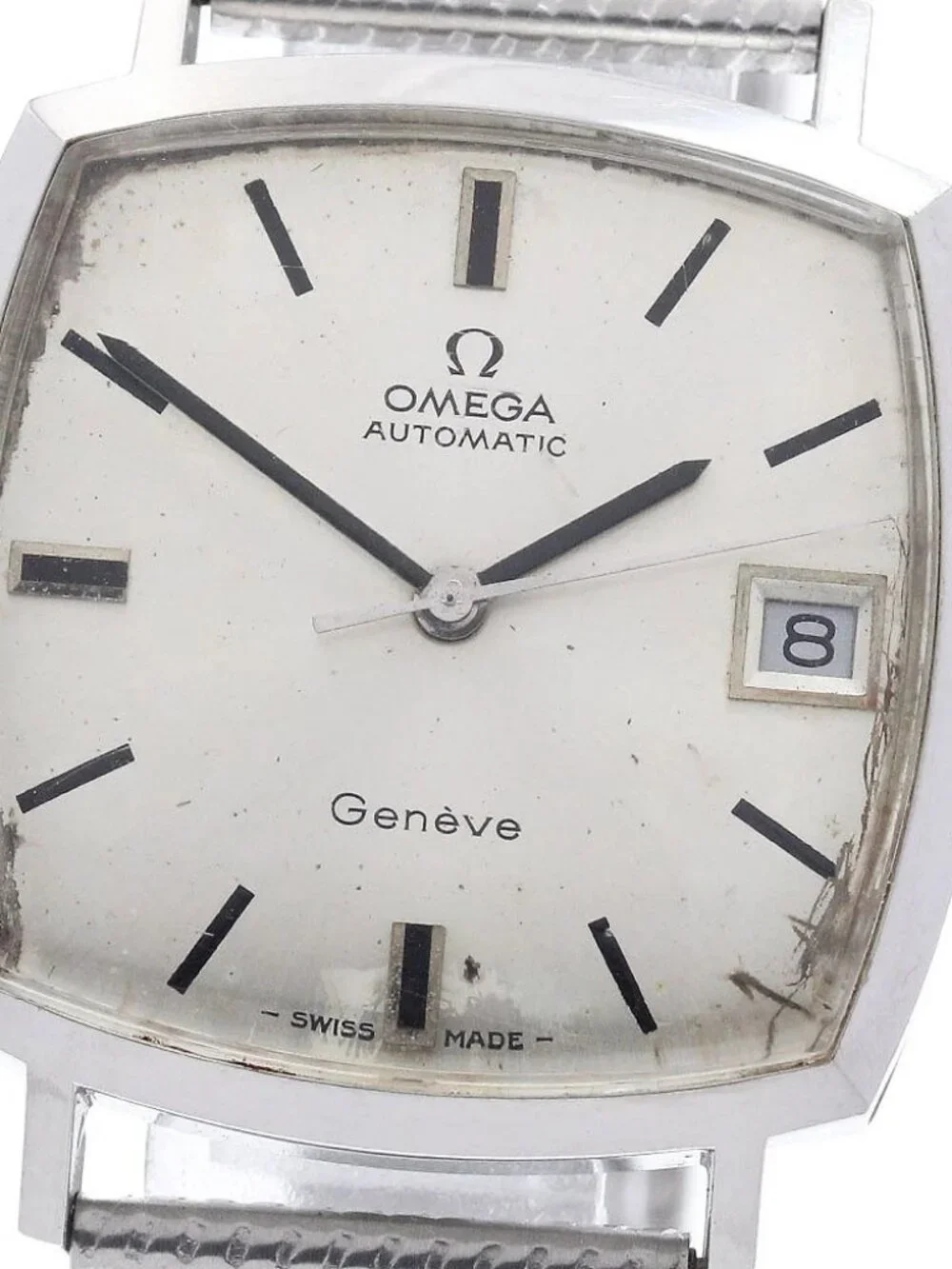 OMEGA Geneve 162.0010 Date Cal.565 Silver Dial Automatic Men's Watch